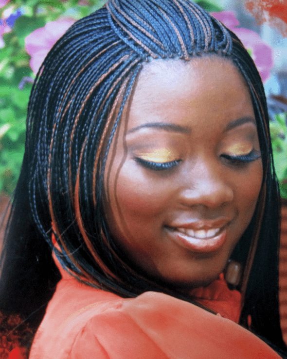 Crochet Braids Hairstyles for Round Face
