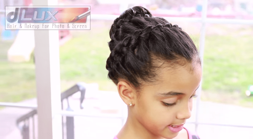 crown braids for black kids