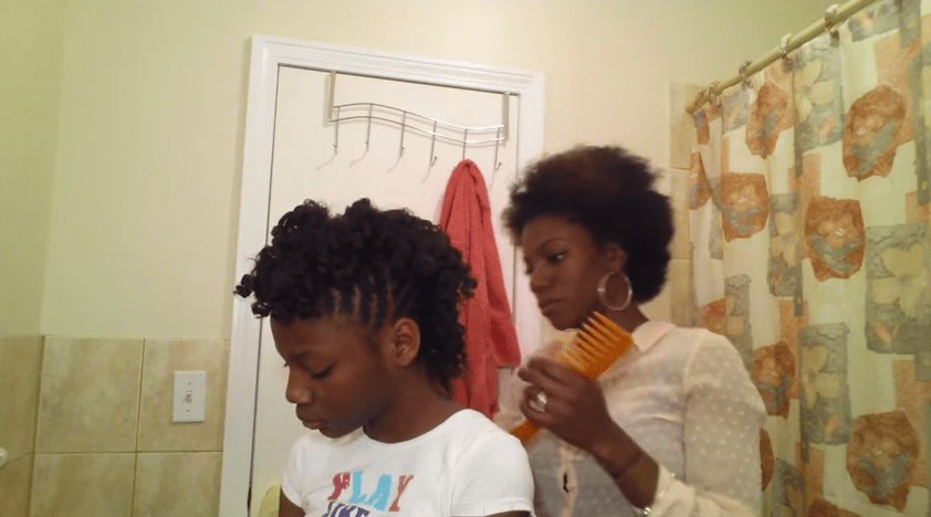 curly braided mohawk frohawk for kids