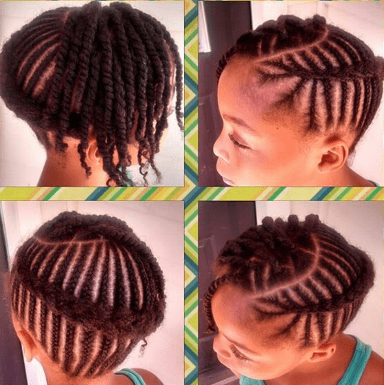 Share with us your little girl cute braids on our Instagram profile ...