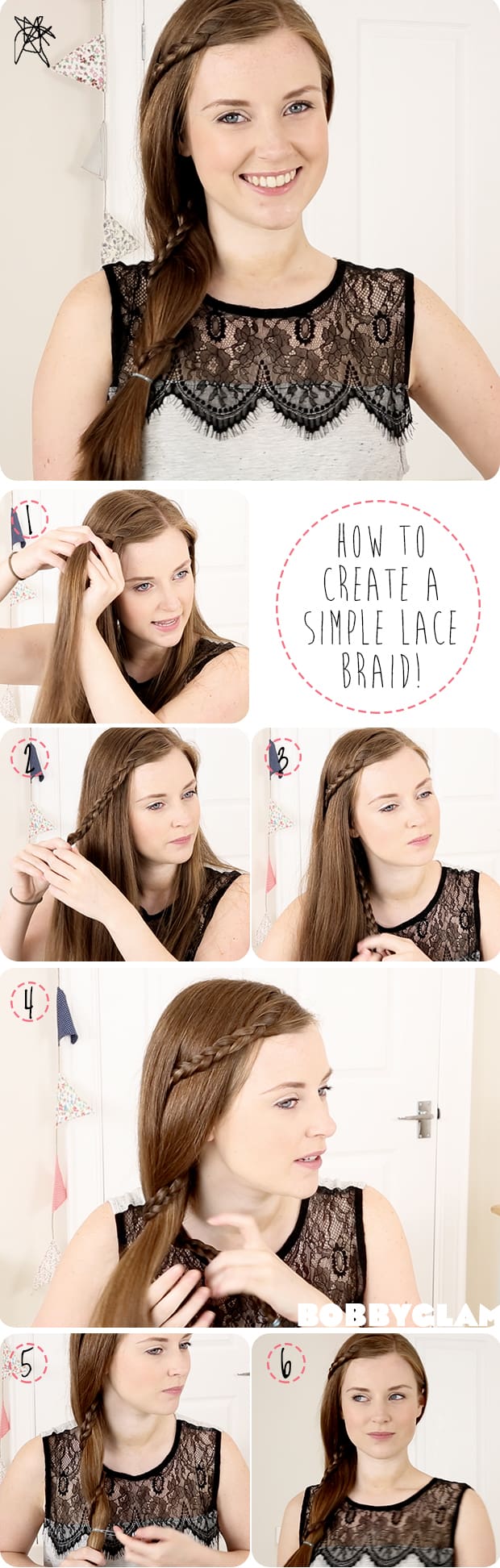 easy lace braids hairstyles how to do