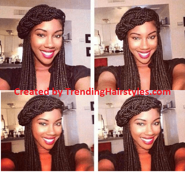 halo box braids pictures