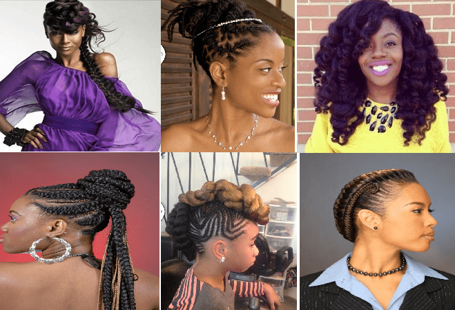 hottest natural hair braids styles black women