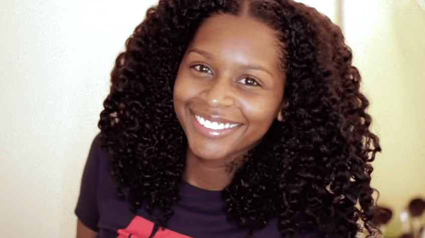 curly natural hair routine care for black women