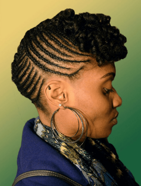 Hottest Natural Hair Braids Styles For Black Women in 2015